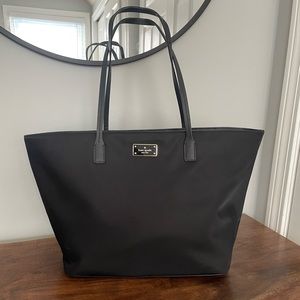 Kate Spade New York Black Nylon Tote